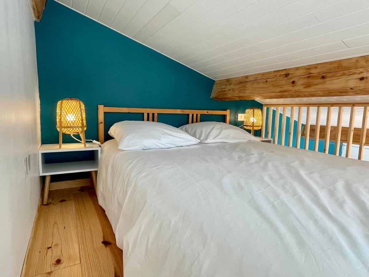 Annexe Des Pins - Studio Gite Avec Piscine & Climatisation Villeneuve-lès-Béziers Exteriér fotografie