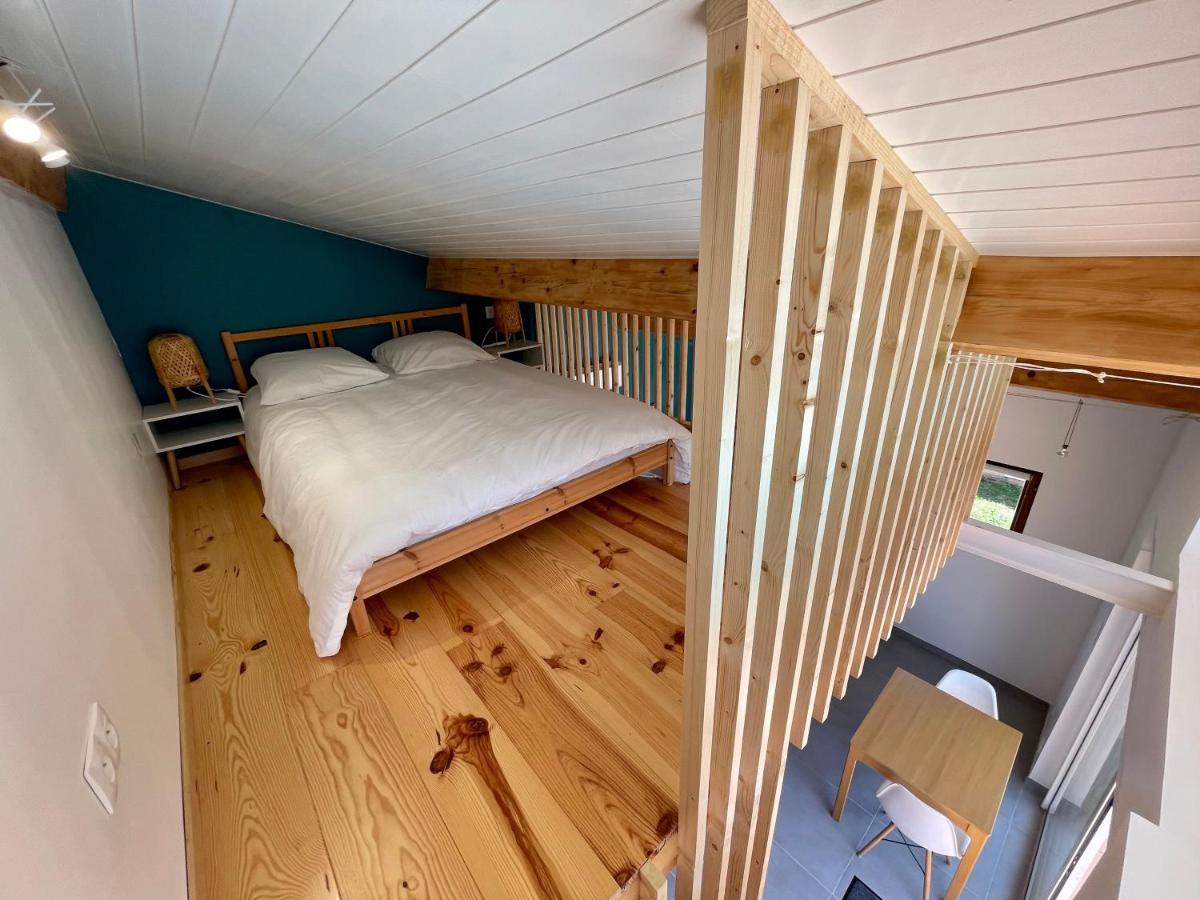 Annexe Des Pins - Studio Gite Avec Piscine & Climatisation Villeneuve-lès-Béziers Exteriér fotografie